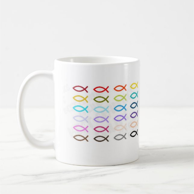 Christian Fish Kaffeetasse (Links)