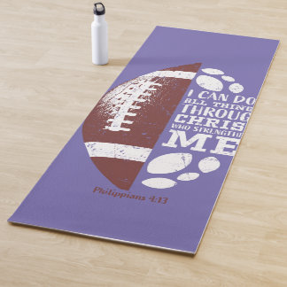 Christian Football Gifts Teen Boys Kids Men Religi Yogamatte