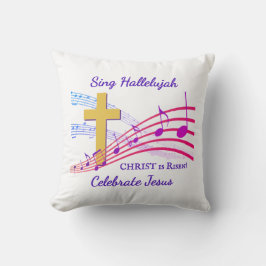 Christian HALLELUJAH CHRIST IS RISEN Easter Kissen