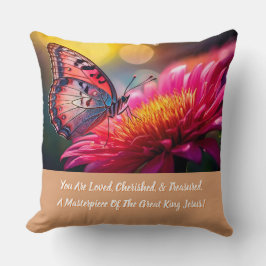 Christian Inspirational Accent Throw Pillow Kissen