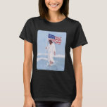 Christian Jesus Christ American Flag T-Shirt<br><div class="desc">Christian Jesus Christ American Flag</div>