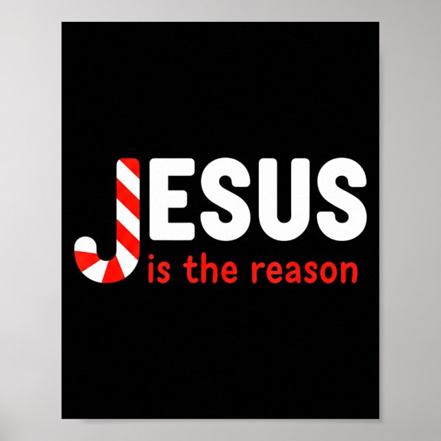 Christian Jesus Is The Reason For The Season Chris Poster (Vorne)