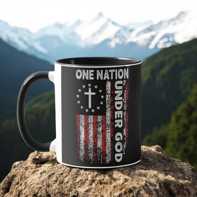 Christian - One Nation Under God Tasse (Von Creator hochgeladen)