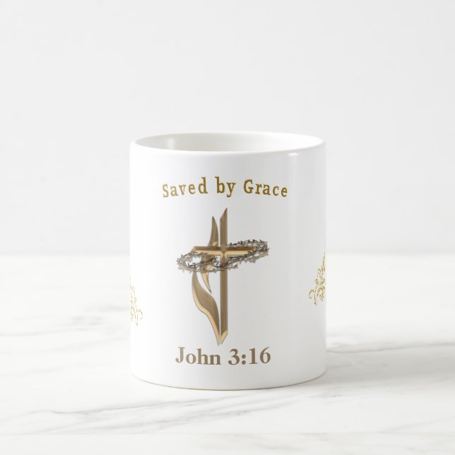 Christian Prayer Mug Verses Verwandlungstasse (Mittel)