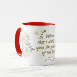 Christian Psalm 27:13 Coffee Mug Tasse