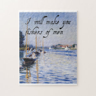 Christian puzzle  "I will make you fishers of men"