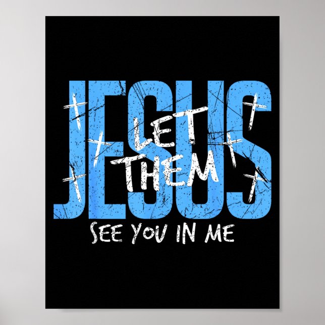 Christian Religious See You In Me Thankful Thanksg Poster (Vorne)