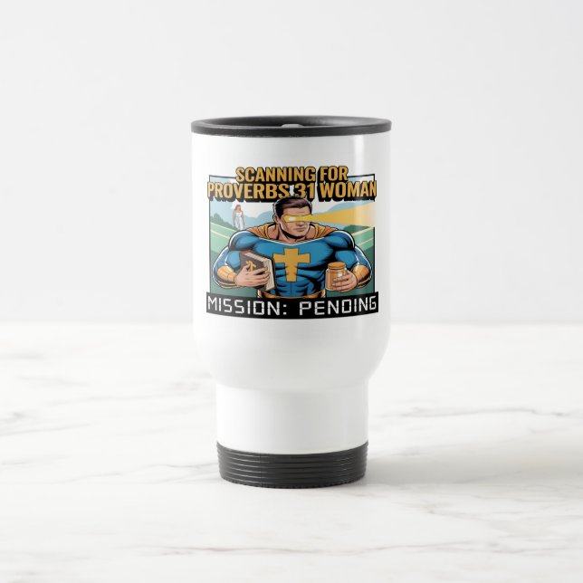 Christian Travel Mug for Single Men Reisebecher (Mittel)