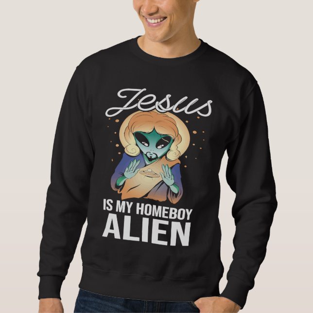 Christianity Homeboy Bible  Religion Christian Ali Sweatshirt (Vorderseite)