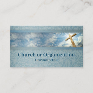 Christianity-Religious Cross Business Card Visitenkarte