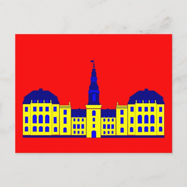 Christiansborg Palace Postkarte (Vorderseite)