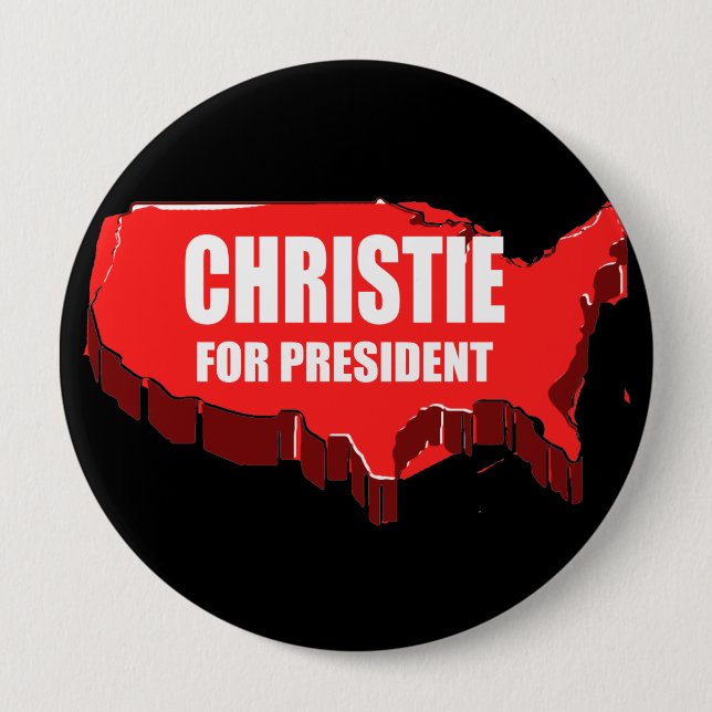 CHRISTIE 2012 BUTTON (Vorderseite)