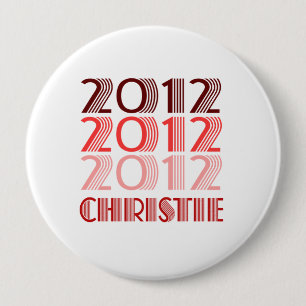 CHRISTIE 2012 VINTAG BUTTON