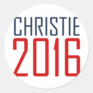 CHRISTIE 2016 AGENT -.png Runder Aufkleber