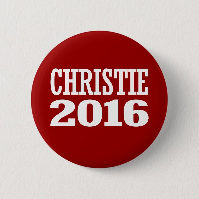 CHRISTIE 2016 BUTTON (Vorderseite)