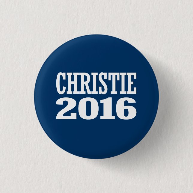 CHRISTIE 2016 BUTTON (Vorderseite)