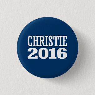 CHRISTIE 2016 BUTTON