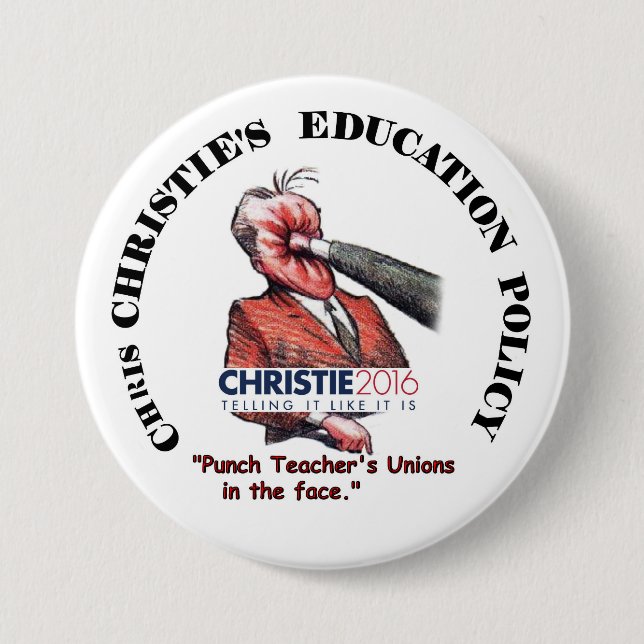 Christie 2016 button (Vorderseite)