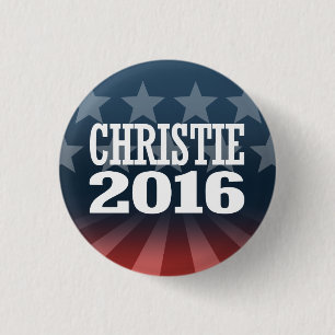 CHRISTIE 2016 BUTTON