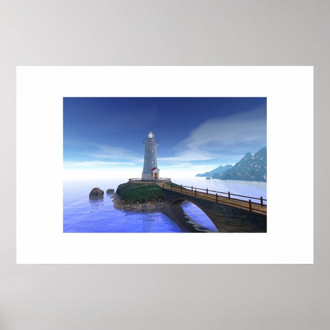 Christie Island Lighthouse Poster (Vorne)
