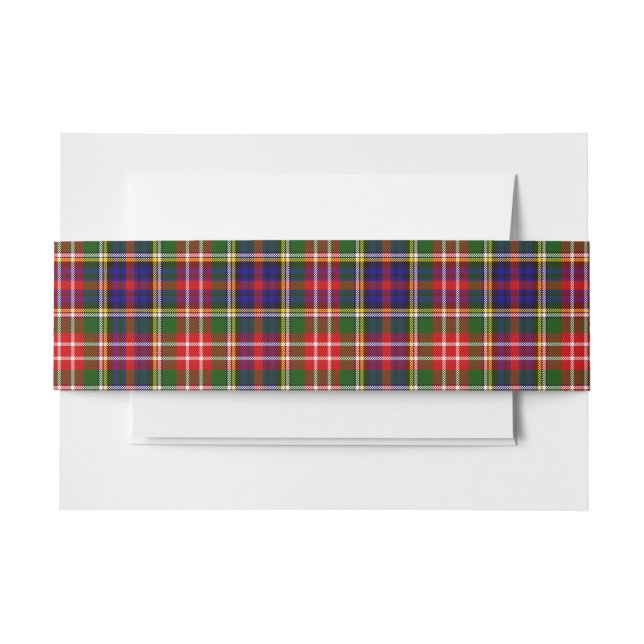 Christie Scottish Tartan Bly Band (Vorderseite Beispiel)