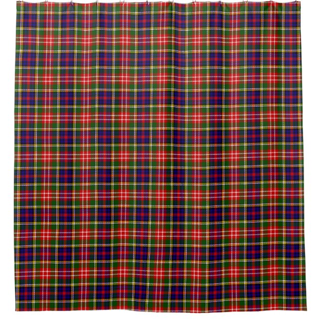 Christie Tartan Duschvorhang (Vorderseite)