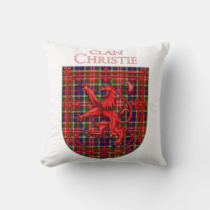 Christie Tartan Scottish Kariert Lion Rampant Kissen