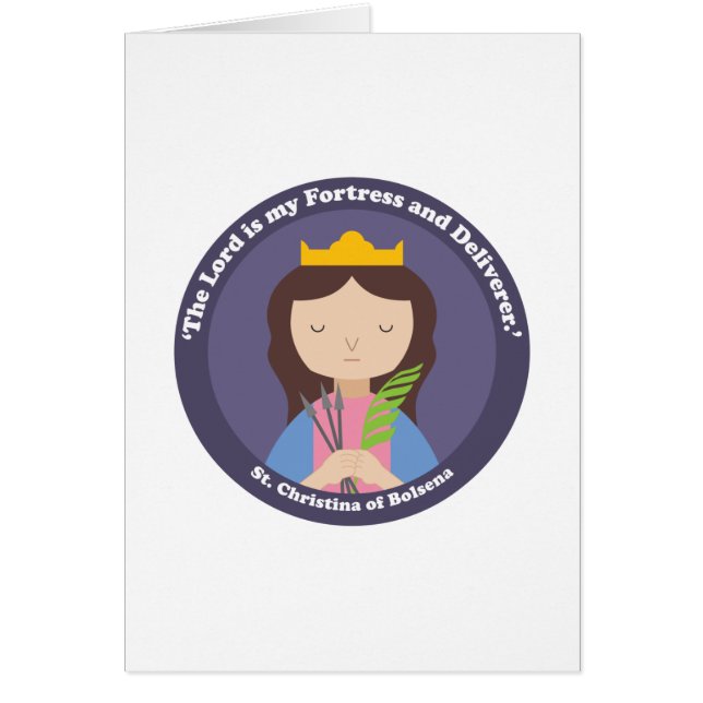 Christina von Bolsena (Vorne)