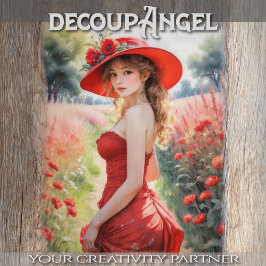 Christina's Fresh Field Walk - Decoupage - Seidenpapier