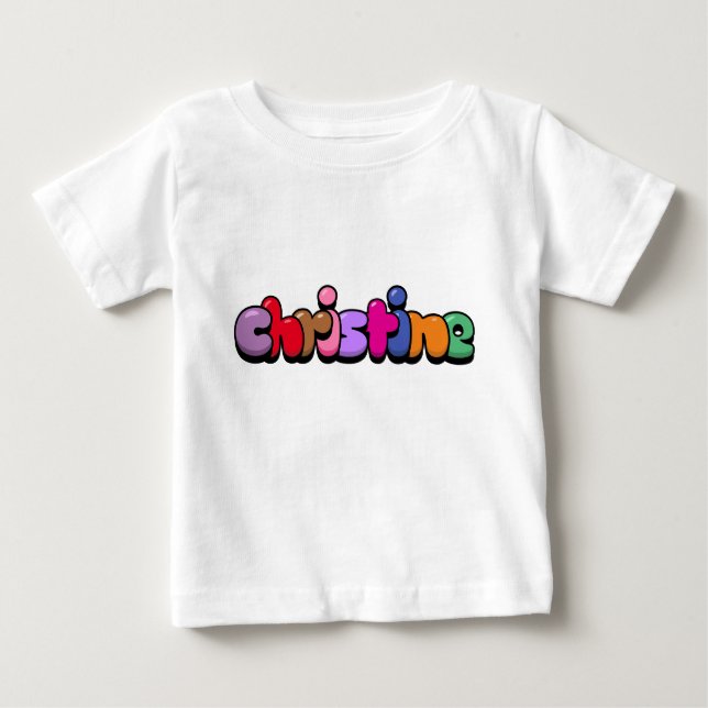 Christine Baby T-shirt (Vorderseite)