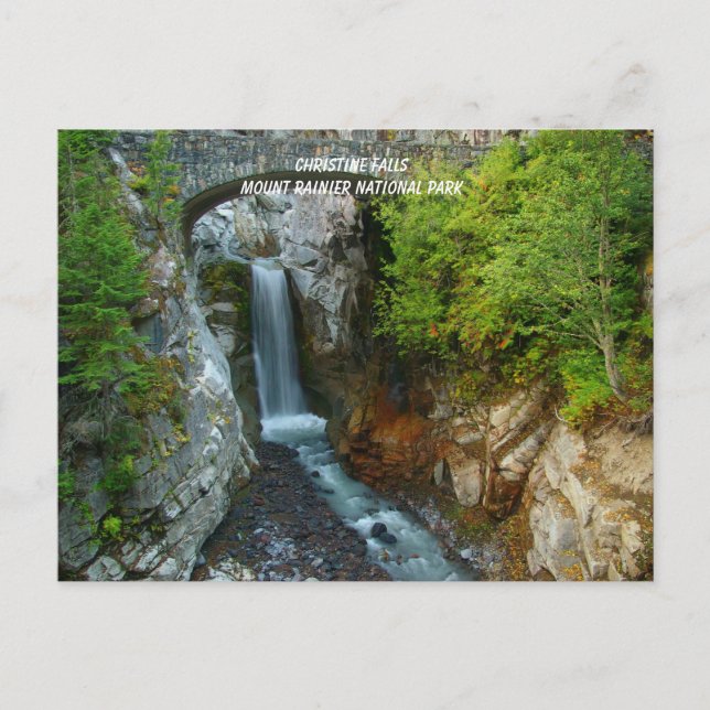 Christine Falls Postkarte (Vorderseite)