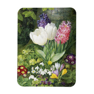 Christine Løvmand Ein Stillleben mit Tulpen, Kroku Magnet