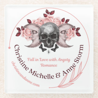 Christine und Anne Glass Untersetzer