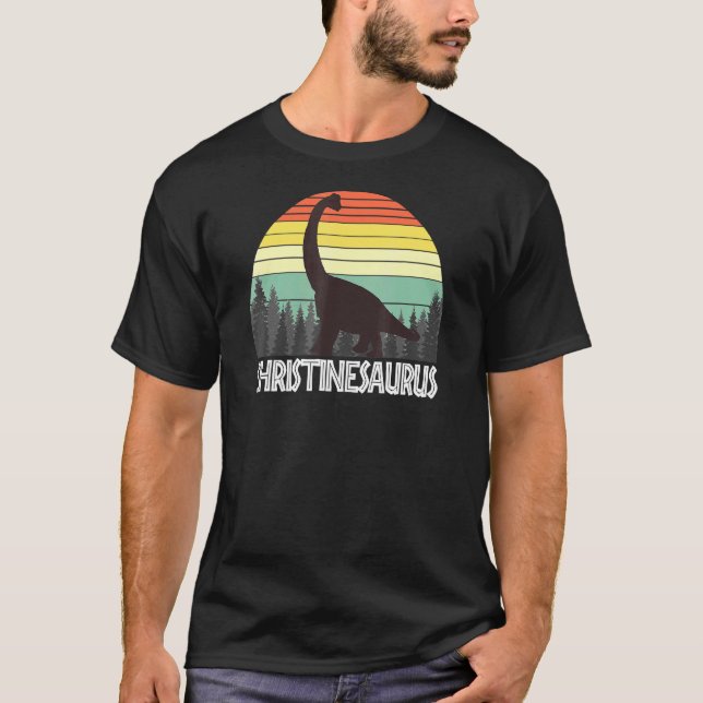 Christinesaurus Christine Saurus T-Shirt (Vorderseite)