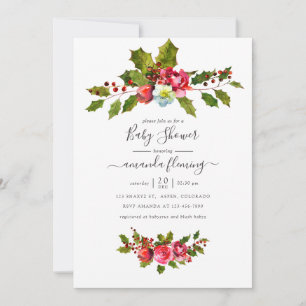 Christkindl-Baby-Party Einladung