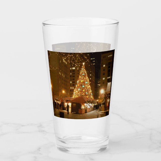 Christkindlmarkt - 21. Dezember 2005 in Chicago Glas (Vorderseite)