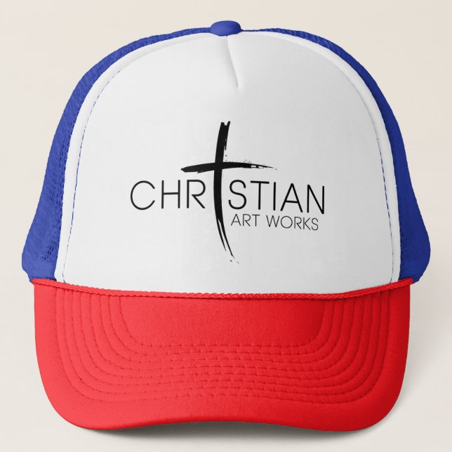 Christlich Art Works Trucker Hat - Der Glaube Insp Truckerkappe (Vorderseite)