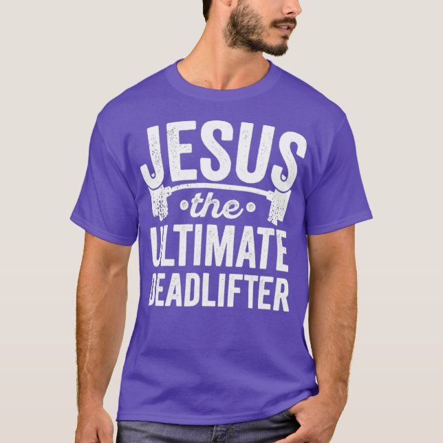 Christlich Athlete Workout Shirt Jesus Ultimate (Vorderseite)