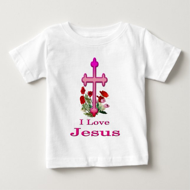 Christlich Baby T-shirt (Vorderseite)