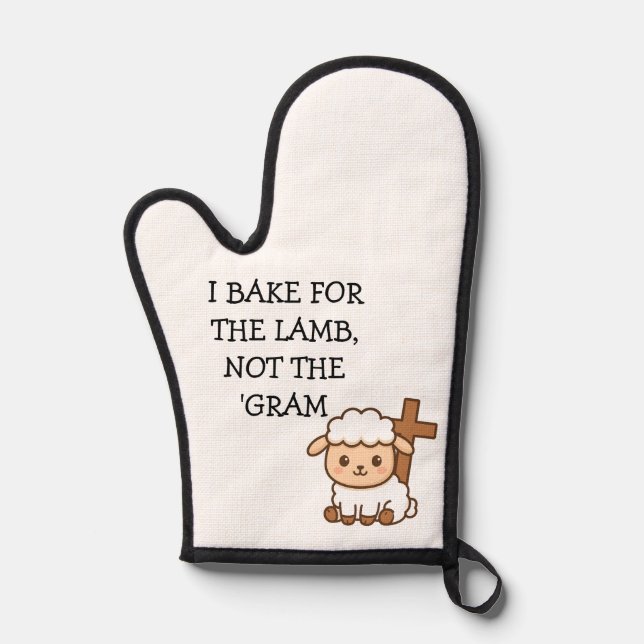 Christlich Backofen Mitt für Frauen Ofenhandschuh (Vorderseite)