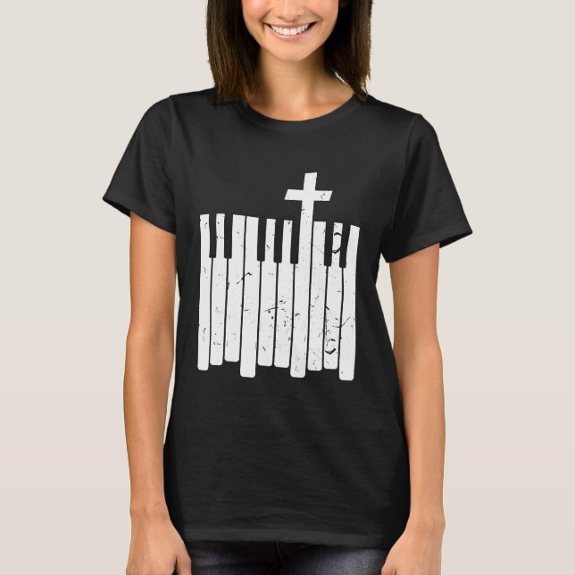 Christlich Band Christlich Piano Rock Classic T-Shirt (Vorderseite)