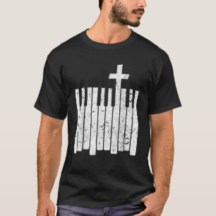 Christlich Band Christlich Piano Rock Classic T-Shirt