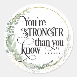 Christlich/Bibel Runder Aufkleber