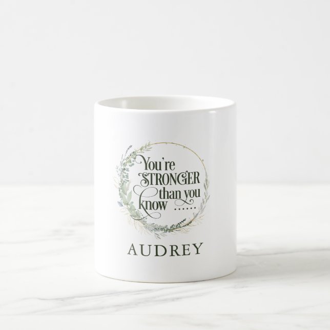 Christlich/Bibelklassische Runde Kaffeetasse (Mittel)