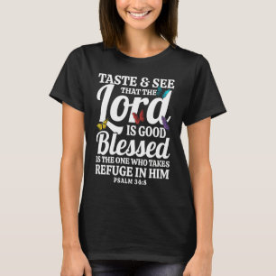Christlich Bibelverse Psalm 348 Schmetterling T-Shirt