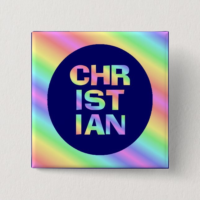 Christlich Button (Vorderseite)