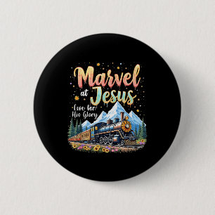 Christlich Camp Vbs 2025 Seiner Glory Junction Bah Button