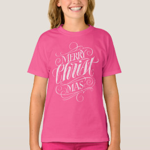 Christlich Christus Weihnachten Schiefertafel Schr T-Shirt