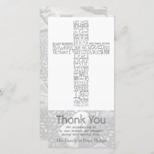 Christlich Cross John 14 Beileid Danke 3