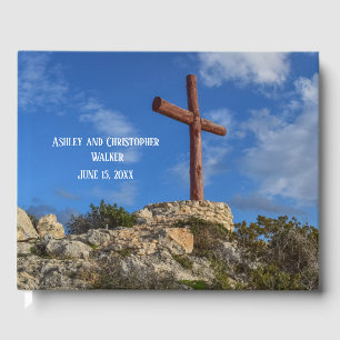 Christlich Cross Wedding Gästebuch
